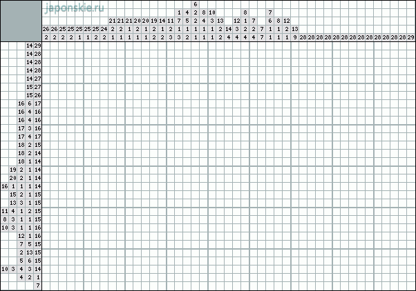 Японские кроссворды решение по фото